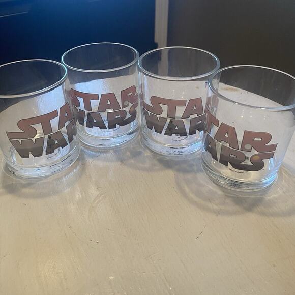 NWT: Star Wars -Set of 2, Episode 4‎ DOF Glasses (10.5 oz fl.) - Picture 1 of 4